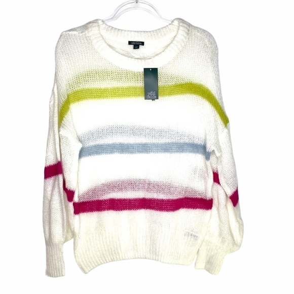 NWT Wild Fable lightweight knit w/ bishop sleeve - Picture 3 of 10